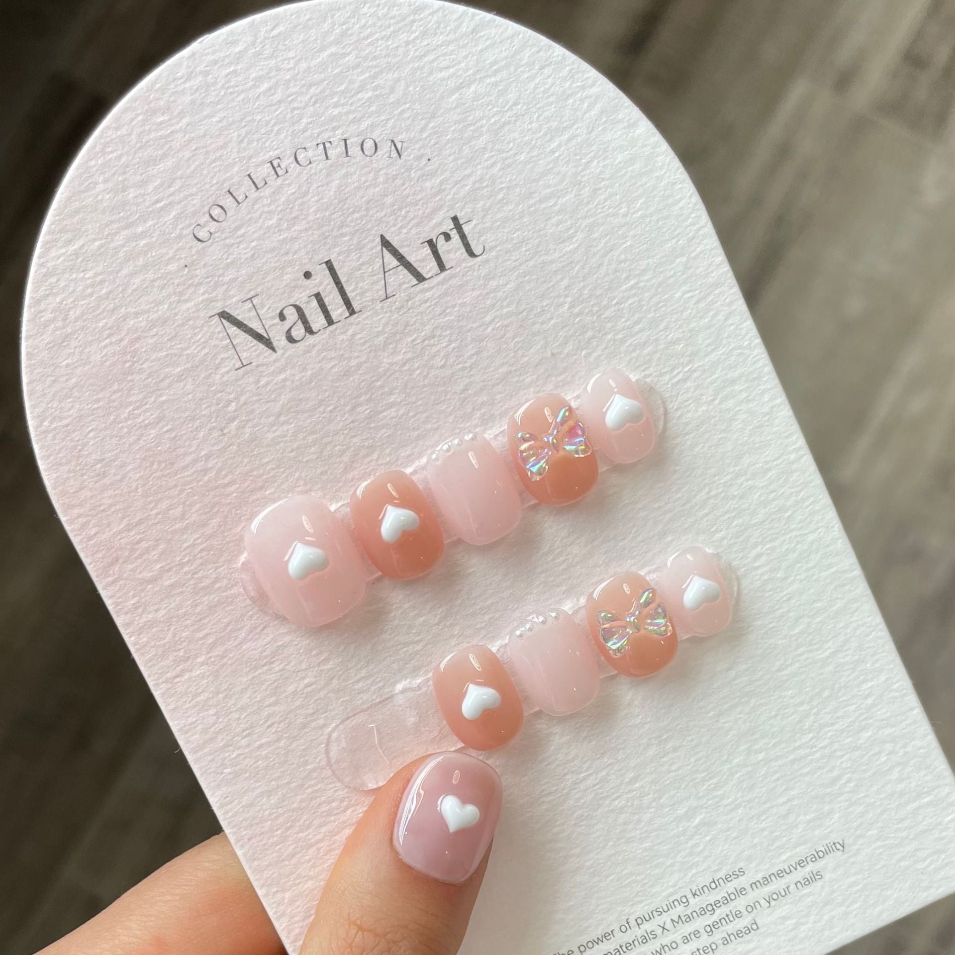 Removable Short Nail Art For Women Removable Short Nail Art For Women
